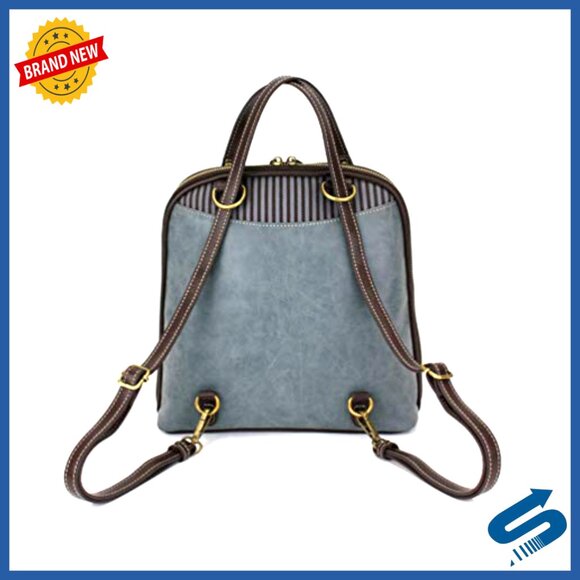 Convertible Backpack Purse Vegan Leather Adjustable Strap Casual main image 6
